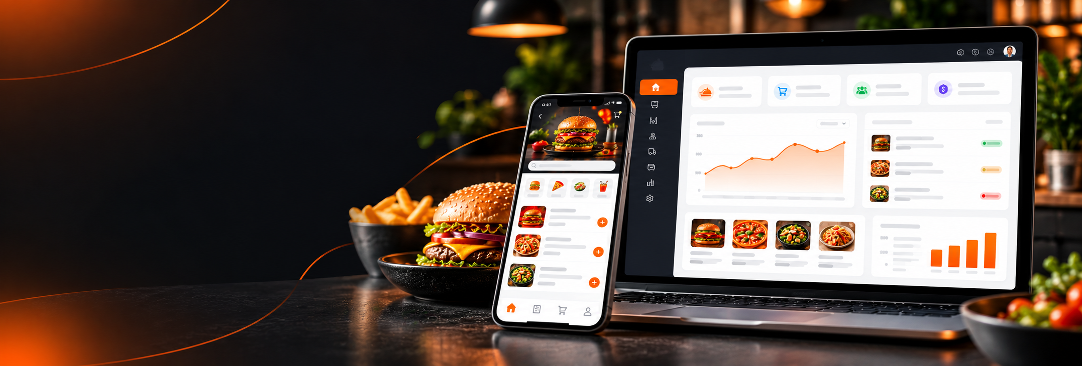 Plataforma real Pida Hoy para restaurantes